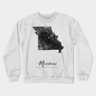 Missouri state map Crewneck Sweatshirt